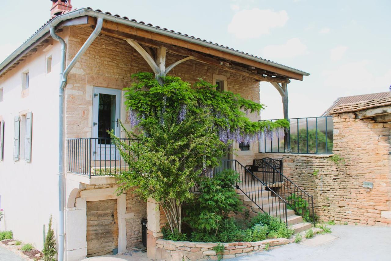 Le Clos Des Pierres Rouges Burgy Exterior foto